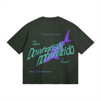 280GSM Unisex Boxy T-shirt "Sharky"