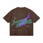 280GSM Unisex Boxy T-shirt "Sharky"