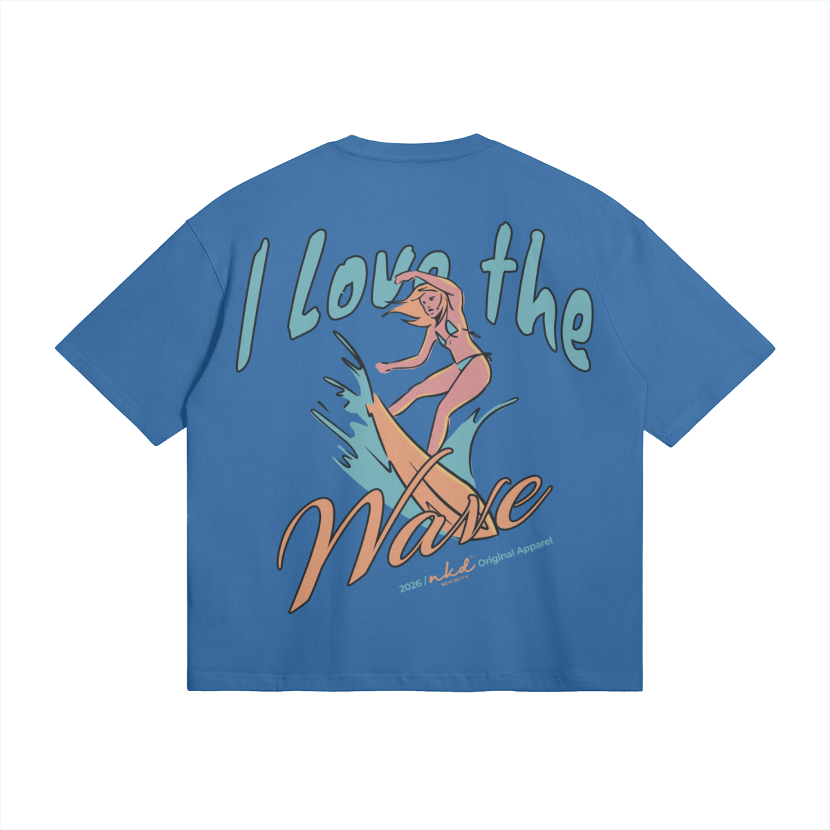 280GSM Unisex Boxy T-shirt "Tropic"