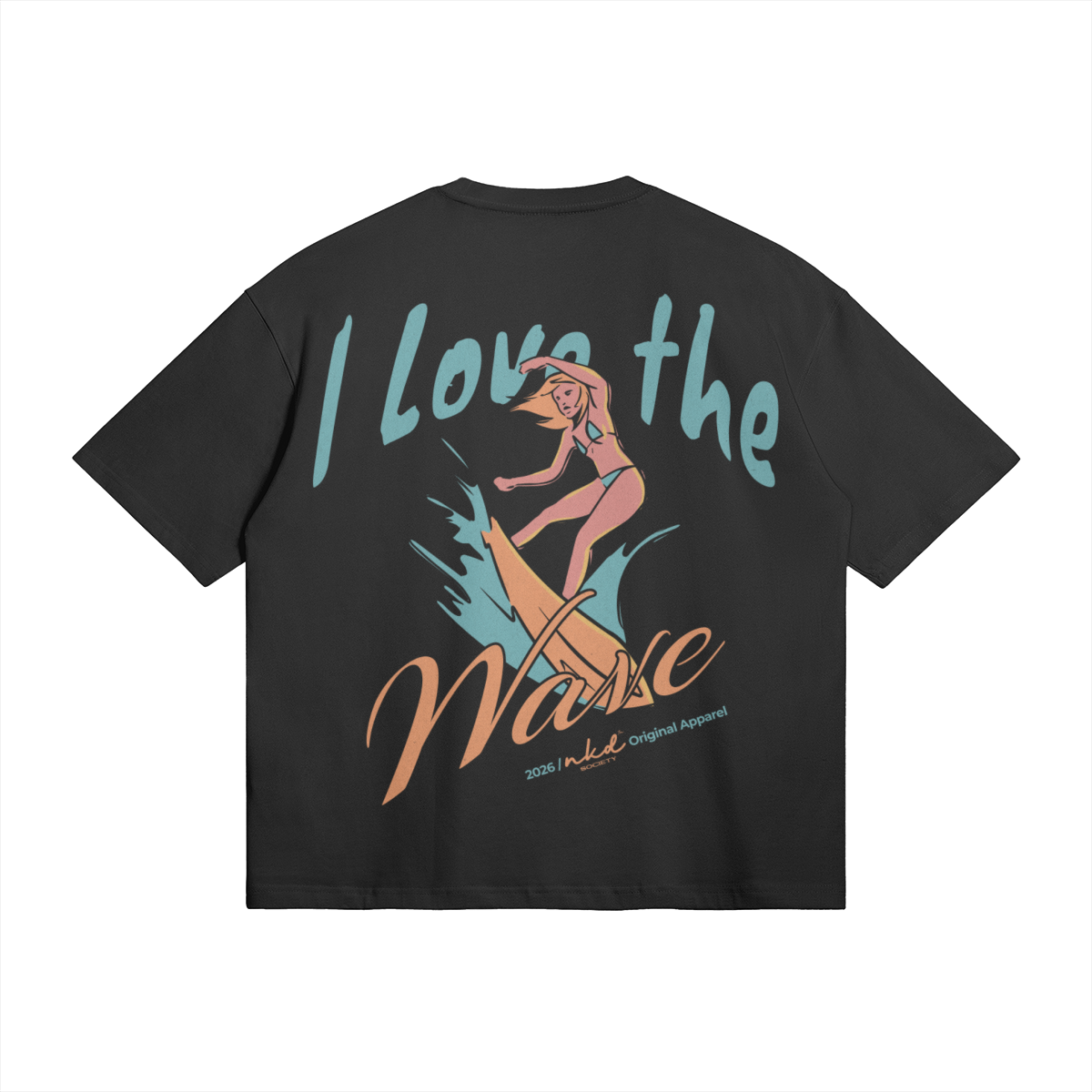 280GSM Unisex Boxy T-shirt "Tropic"