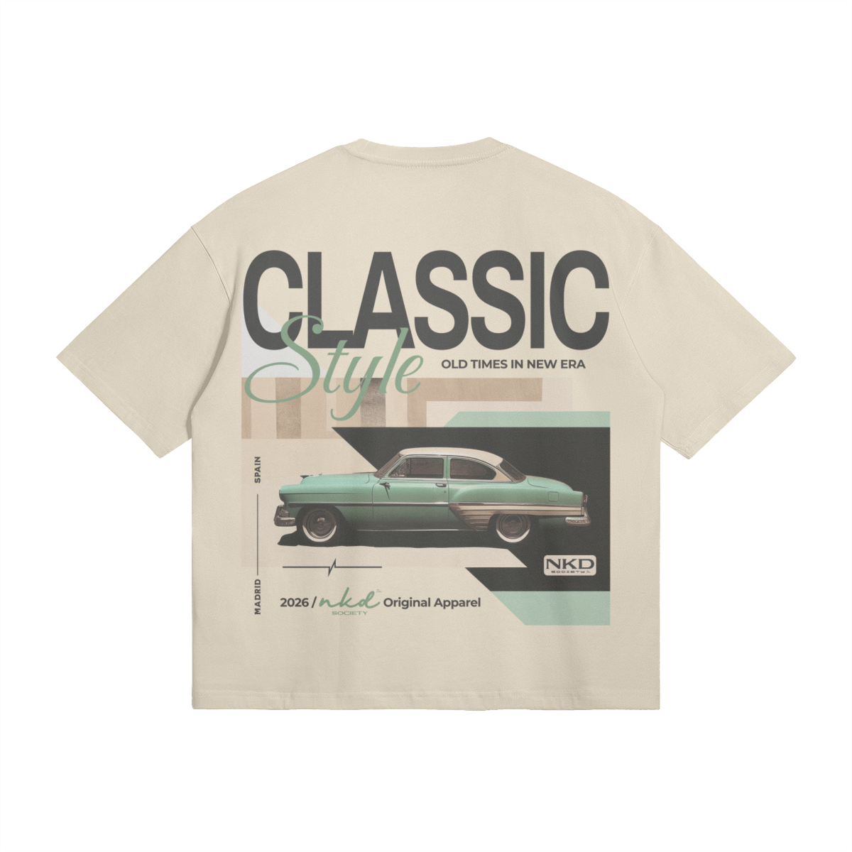280GSM Unisex Boxy Tee "Classic"